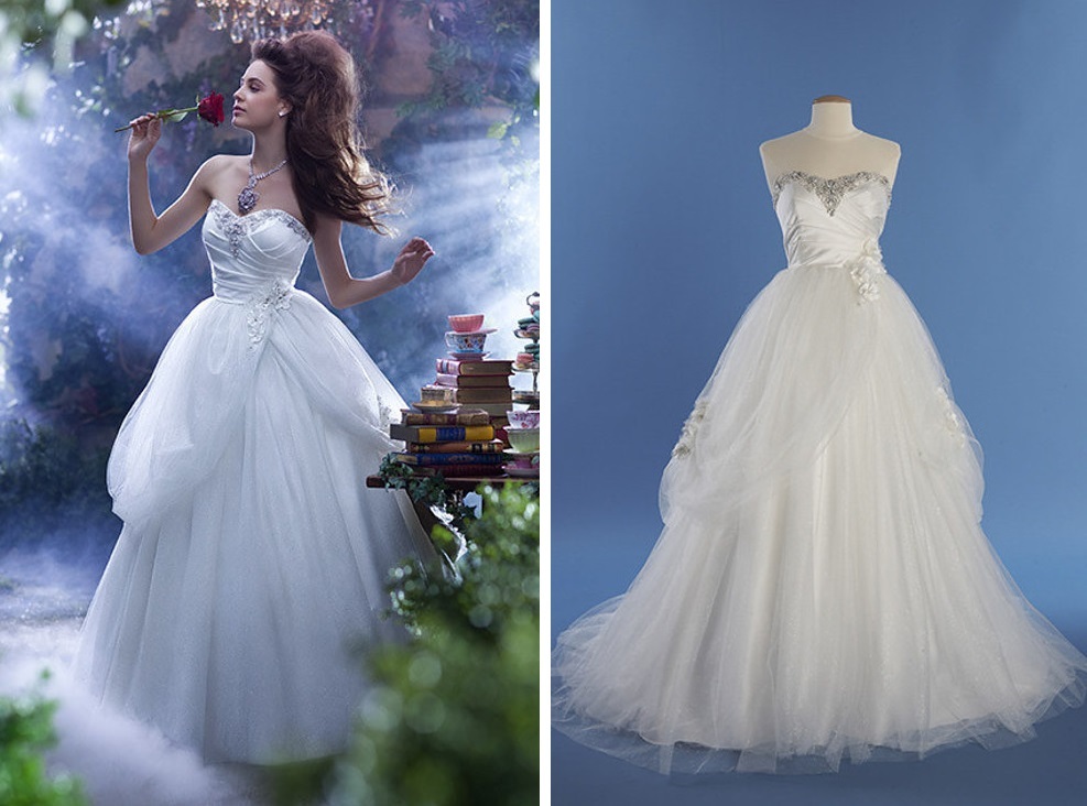 Vestido de Noiva inspirado nas Princesas da Disney