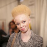 A modelo albina quis romper estereótipos no mundo da moda (Foto: Pinterest)